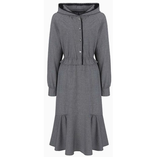 씨(SI) 프릴데테일 후드 롱원피스 SFOAX2518