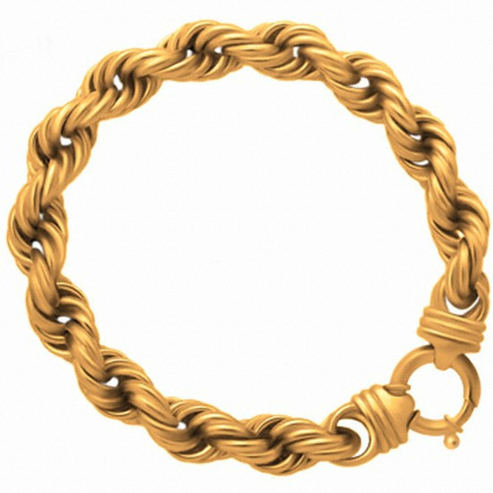 브리앙  18K 명품 로프체인 남자 팔찌