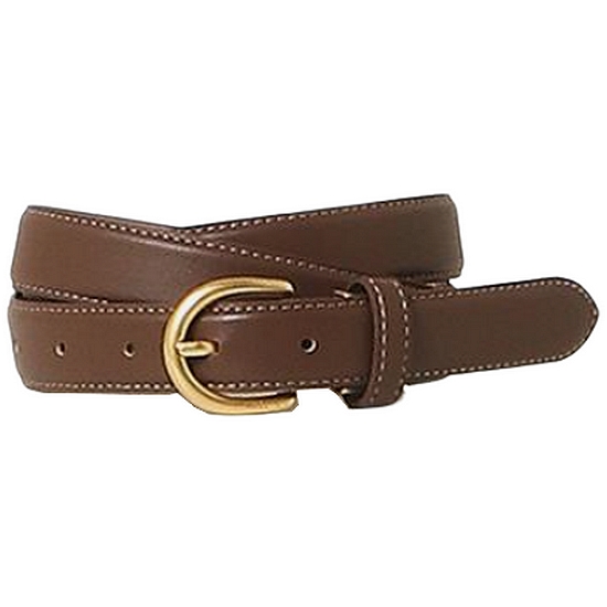 헤지스 스티치장식 소가죽 벨트 HJBE2E406W3