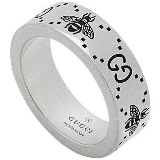 구찌  GG 벌 인그레이빙 반지 728389 J8400 0728