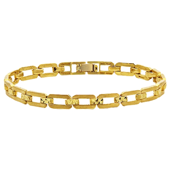 수앤진골드  브릭 체인 팔찌 26.25g