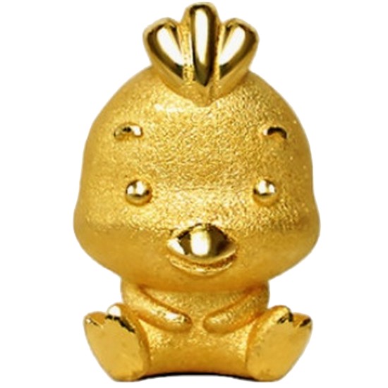 한국금다이아몬드  닭 기념품 십이지신 피규어 3g