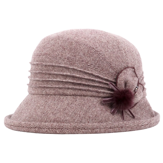 닥스 헤링본 핀턱 벙거지 DK27WBI001