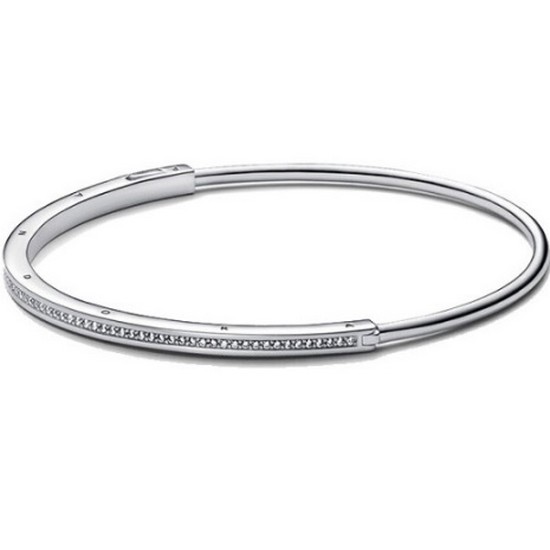 판도라 시그니처 ID 파베 뱅글 592313C01