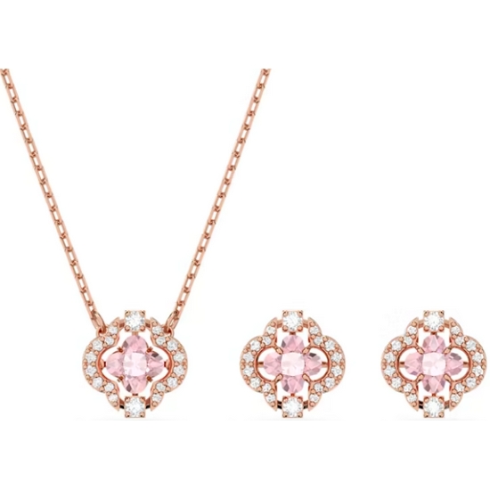 스와로브스키  Sparkling Dance 목걸이 귀걸이 세트 5516488