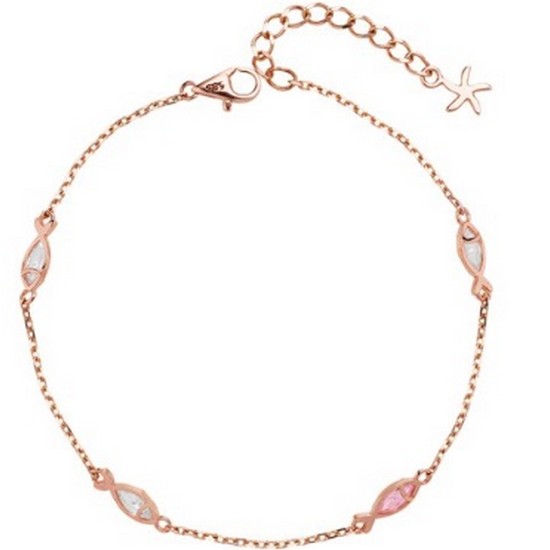 새미쥬얼리  14K 컬리피쉬 큐빅 팔찌