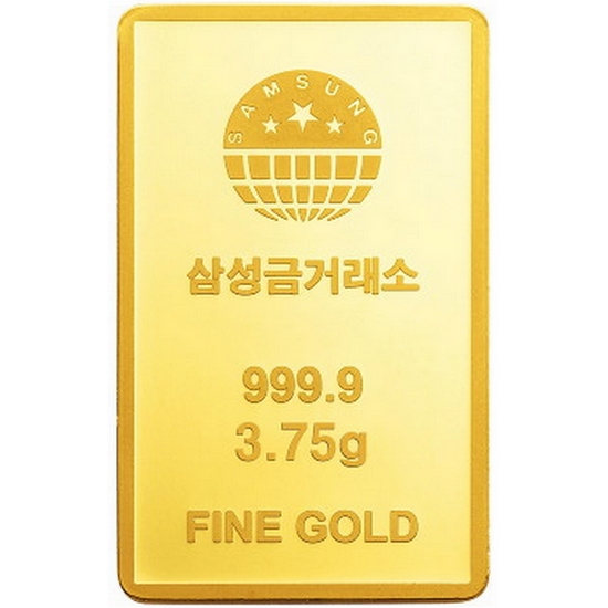 삼성금거래소  프레스 골드바 3.75g