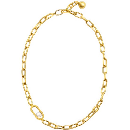 수앤진골드  펄 체인 목걸이 33.75g