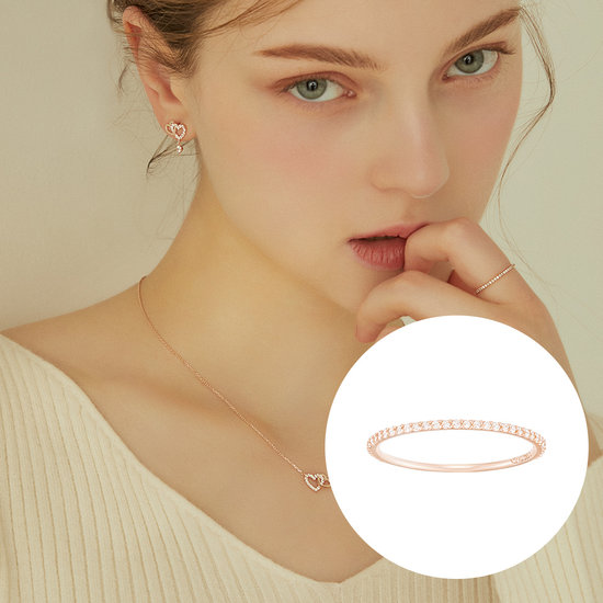 제이에스티나  MARIEBEL 14K 반지 JJMBRD1BF519R4120