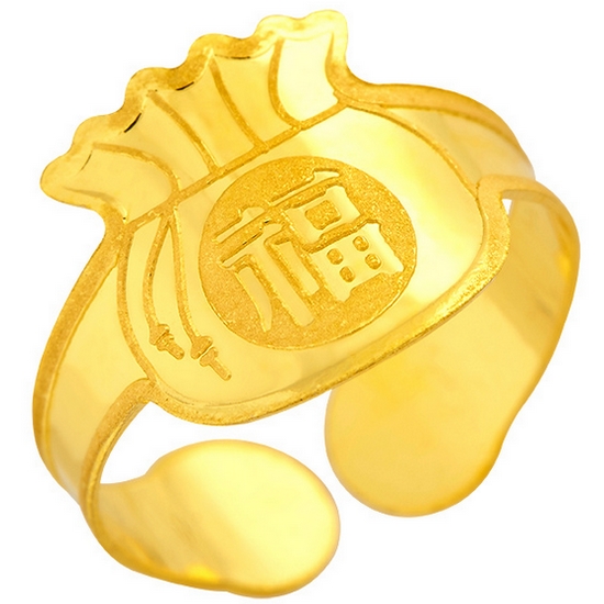 한국금거래소  복주머니 돌반지 1g