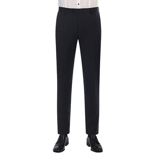 지오지아 스트라이프 네이비 정장팬츠_BZY3SP1152