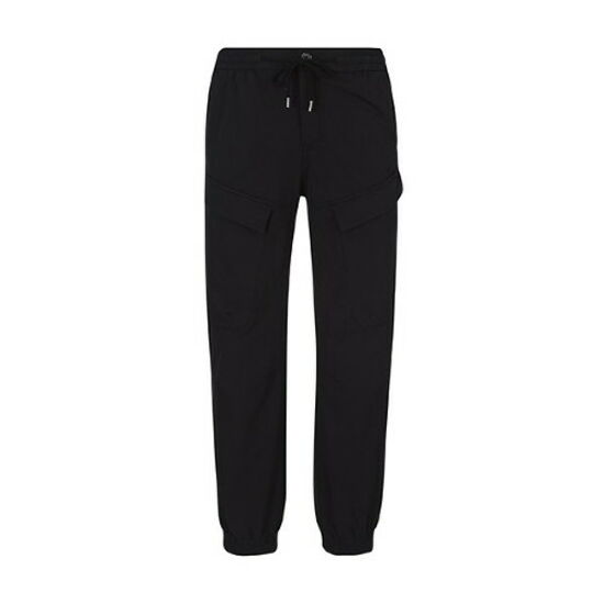 버커루 나일론스판 지퍼 카고 조거 팬츠_B223PT479P