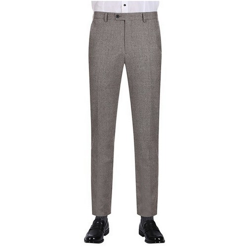 지오지아 캐시미어 혼방 글렌체크 정장팬츠_AAA4SP1404