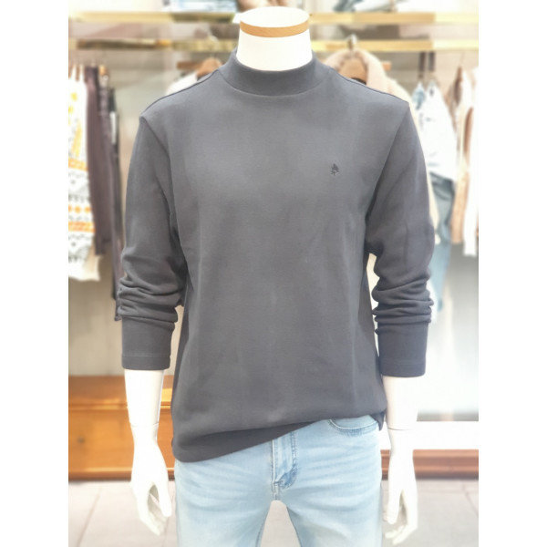 올젠 사카리바원단 모크넥 긴팔 티셔츠_ZOC4TU1304