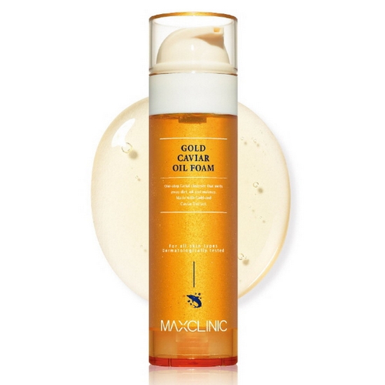 맥스클리닉 골드 캐비어 오일폼 클렌저 110g
