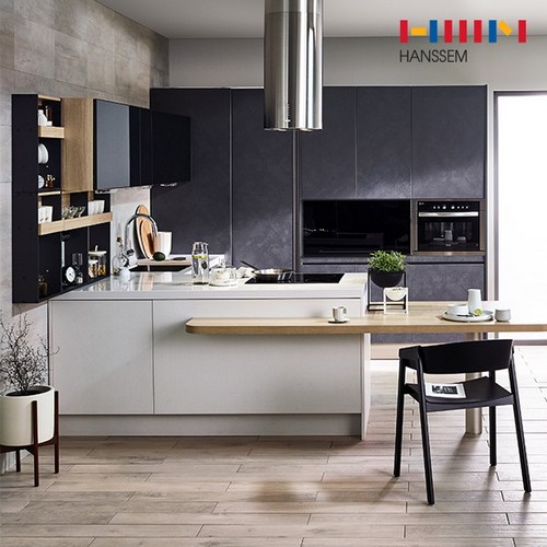 한샘  유로300 터치 키친 ㄱ자 기본형