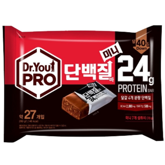 닥터유 단백질바 미니 280g