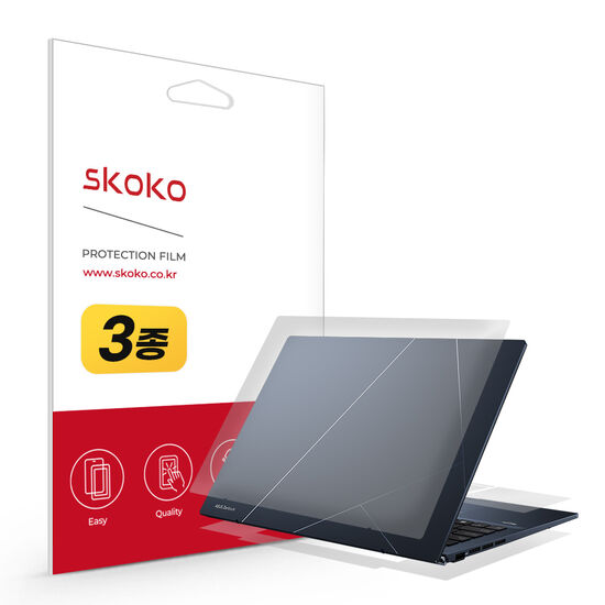 스코코  ASUS 젠북 14X OLED UX3402Z 무광 전신 외부보호필름