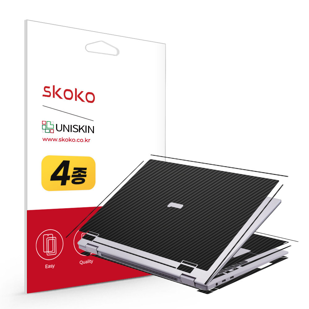 스코코  LG전자 그램 360 14인치 2022 14T90Q 14TD90Q 유니스킨 전신 외부보호필름
