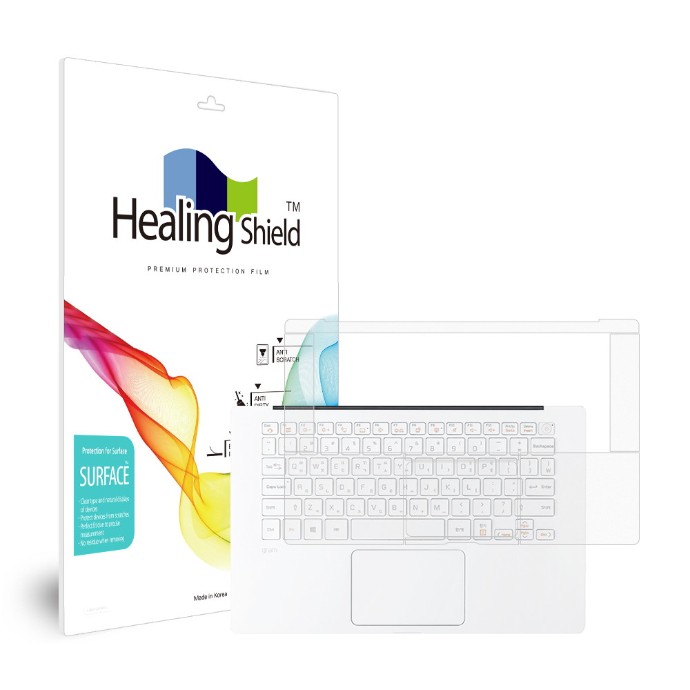 폰트리 힐링쉴드 LG전자 2021 그램14 14Z95N 14ZD95N 무광 외부보호필름