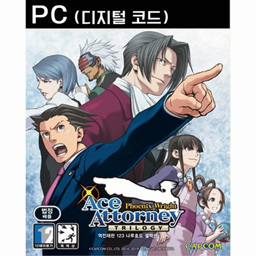 캡콤  역전재판 123 나루호도 셀렉션 PC