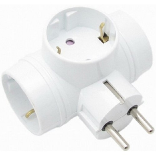 강원전자 NETmate T자형 3구 멀티탭