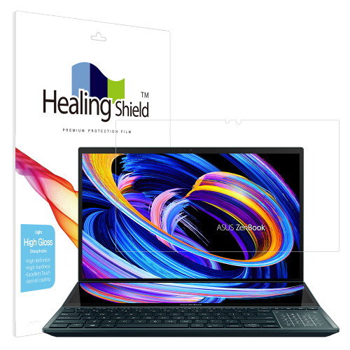 폰트리 힐링쉴드 ASUS 젠북 프로 듀오 15 OLED UX582LR 올레포빅 Light 액정보호필름