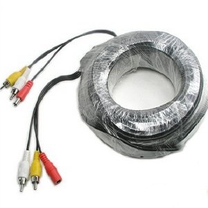 라이트컴 Coms 2RCA + DC 5.5 케이블