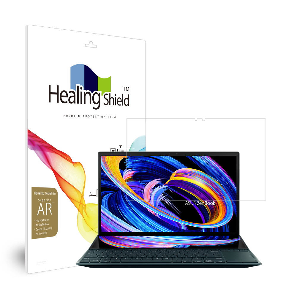 폰트리 힐링쉴드 ASUS 젠북 듀오 2세대 UX482E 고화질 액정보호필름