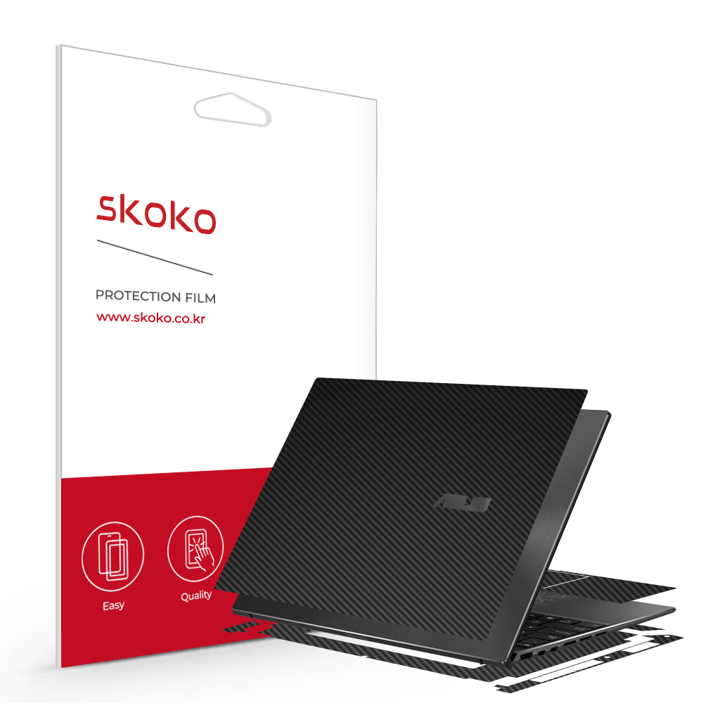 스코코  ASUS 젠북 14X OLED UM5401QA 유니스킨 전신 외부보호필름