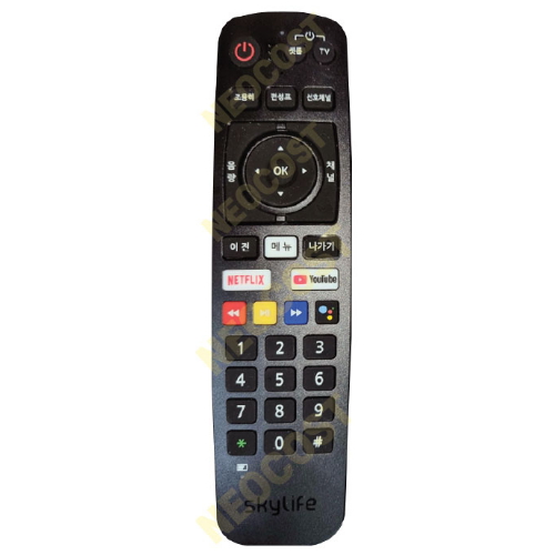 스카이라이프  넷플릭스 리모컨 UHD-0404
