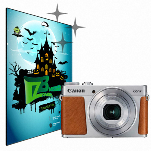 좀비베리어  캐논 G9 X Mark II용 올레포빅 고광택 액정보호필름