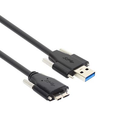 강원전자 NETmate USB3.0 AM(Lock)-MicroB(Lock) 케이블