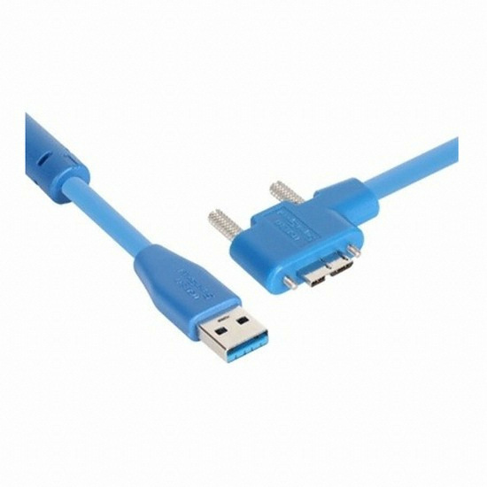 강원전자 NETmate USB3.0 Hi-Flex AM-MicroB(왼쪽 꺾임) 케이블