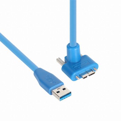 강원전자 NETmate USB3.0 Hi-Flex AM-MicroB(위쪽 꺾임) 케이블