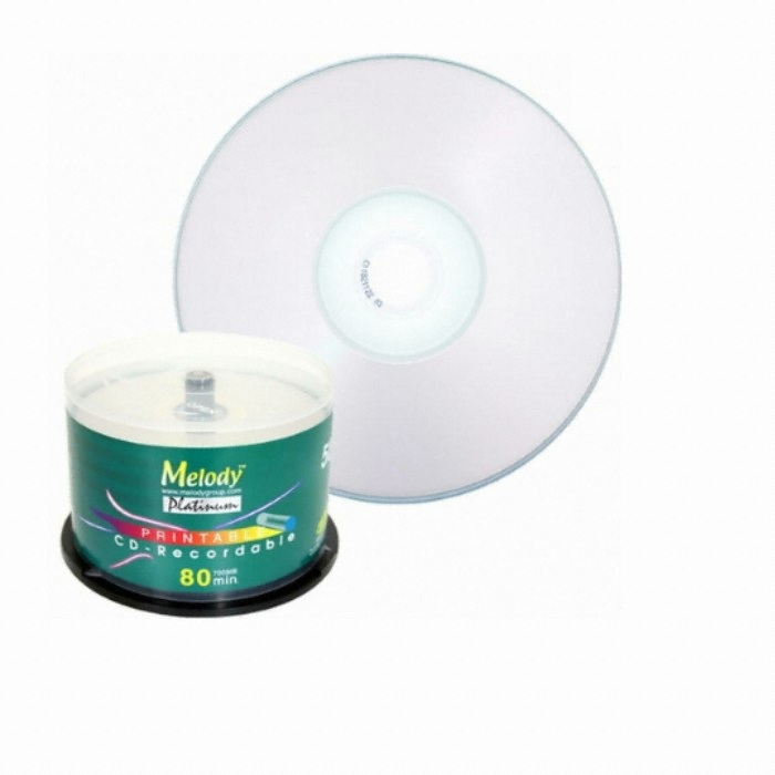 CD-R 700MB 52x 와이드 프린터블 케익