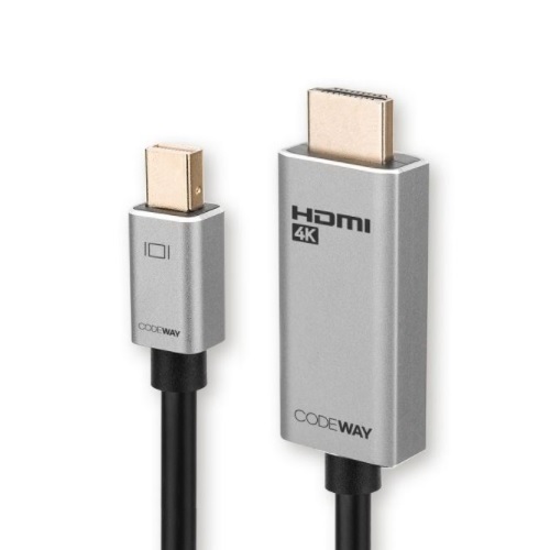 티에프엔아이엔씨  코드웨이 4K 60HZ Mini DP to HDMI 변환 케이블