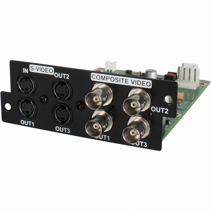 강원전자 NETmate 멀티포맷 비디오 분배기 전용 SVHS＋BNC 모듈 (SBS-13)