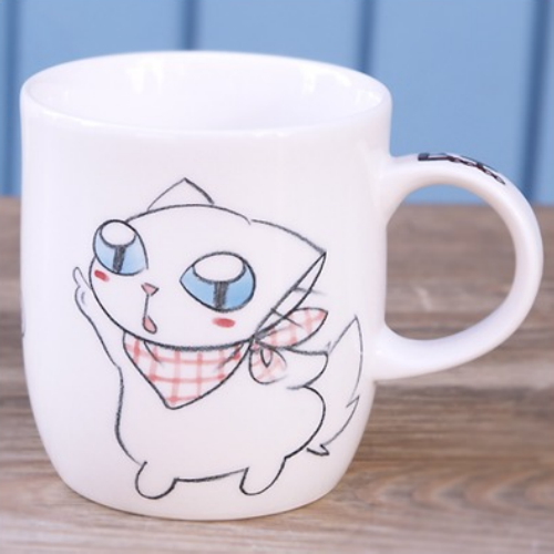 부뚜막고양이 왕미묘 원샷 티머그