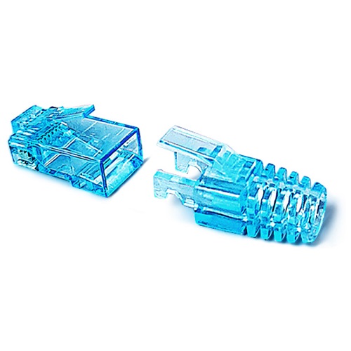 한창인포텍 알포인트 RF-C6RJ45-EZ CAT.6 RJ-45 커넥터 + LOCK BOOT 세트