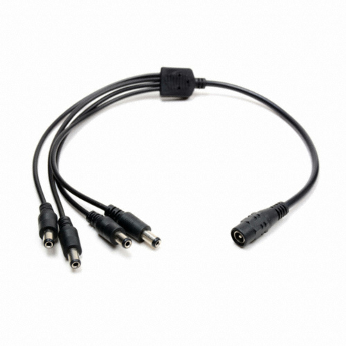 프라임디렉트  DC 전원 4분배 멀티잭 케이블