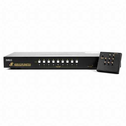 이지넷유비쿼터스  8포트 USB HDMI KVM 스위치 (NEXT-7018KVM-KP)