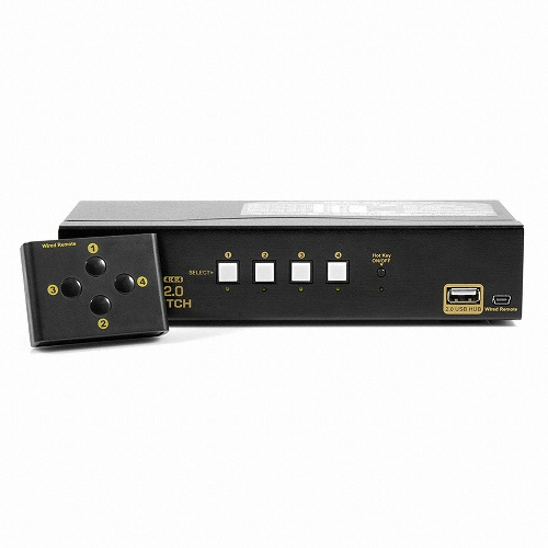 이지넷유비쿼터스 넥스트 4포트 USB HDMI KVM 스위치 (NEXT-7014KVM-KP)