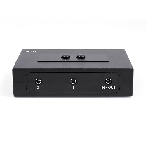 이지넷유비쿼터스  NEXT-2431ST 2:1 양방향 스테레오 수동 선택기