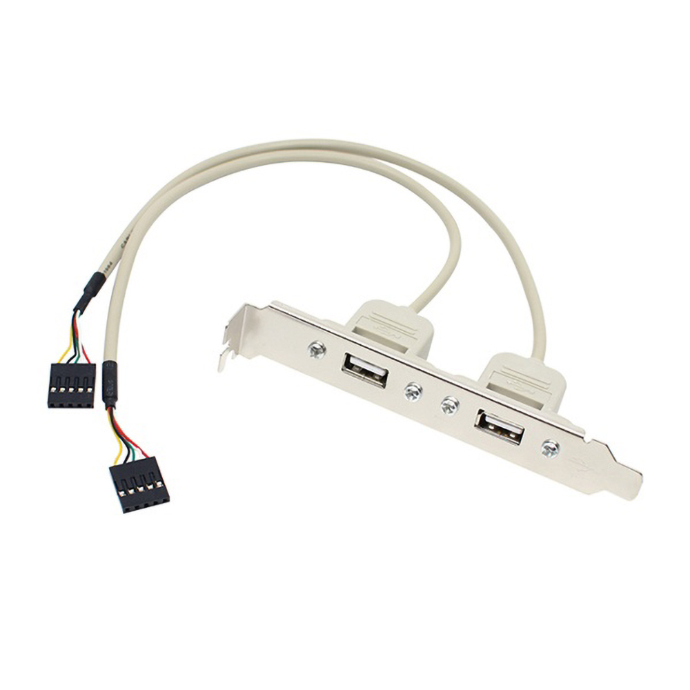 엠비에프  USB 2.0 2포트 확장 브라켓