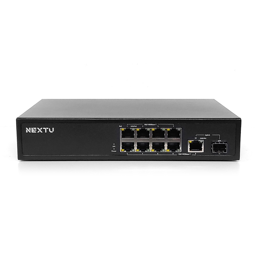 이지넷유비쿼터스 넥스트 NEXT-POE3210GF-SFP 스위치허브