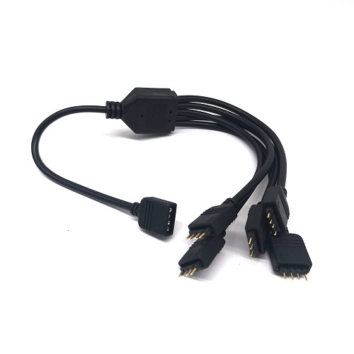 조이쿨  RGB 12V 4P 5분배 케이블