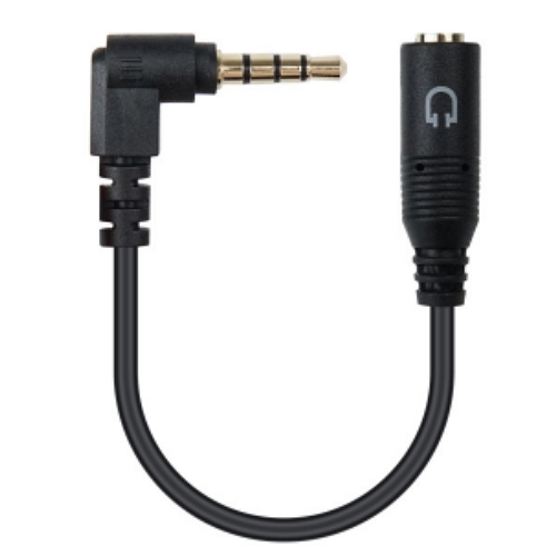 라이트컴 Coms BD047 3.5mm 스테레오 AUX 4극 to 3극 이어폰 변환 젠더