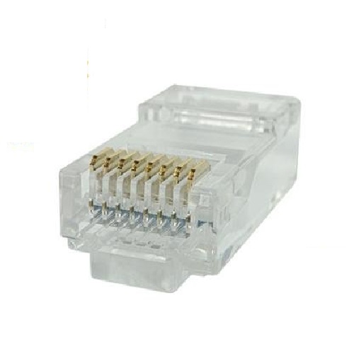 라인업시스템 LANStar Cat.5E UTP 케이블 통과형 RJ45 모듈러 커넥터