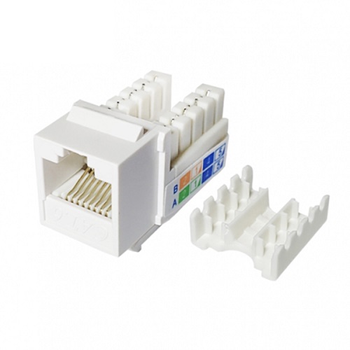 라인업시스템 LANStar LS-6KTVM-U1WH CAT.6 FTP Tooless 키스톤잭 모듈